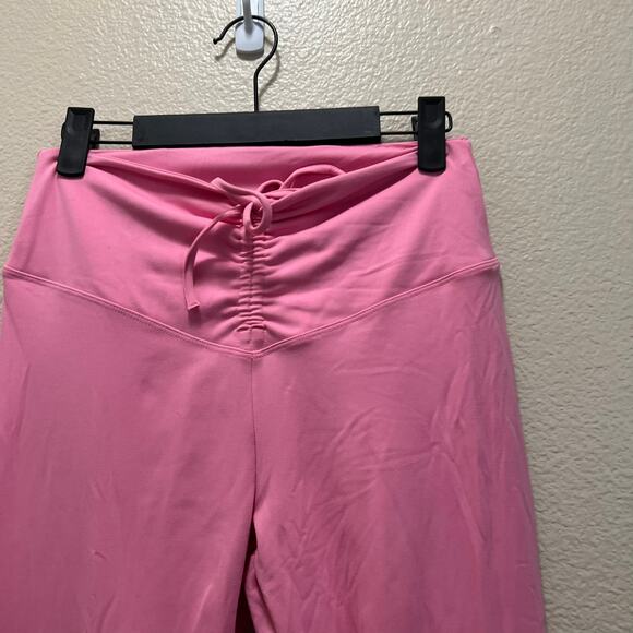 Victoria's Secret PINK Active Soft Ultimate Ruched V Leggings Pink Blossom Sz M - Picture 4 of 8